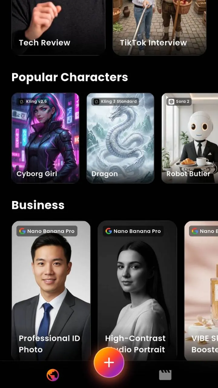 Photo to video AI app turning pictures into videos